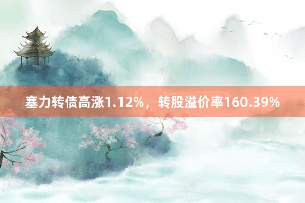 塞力转债高涨1.12%，转股溢价率160.39%